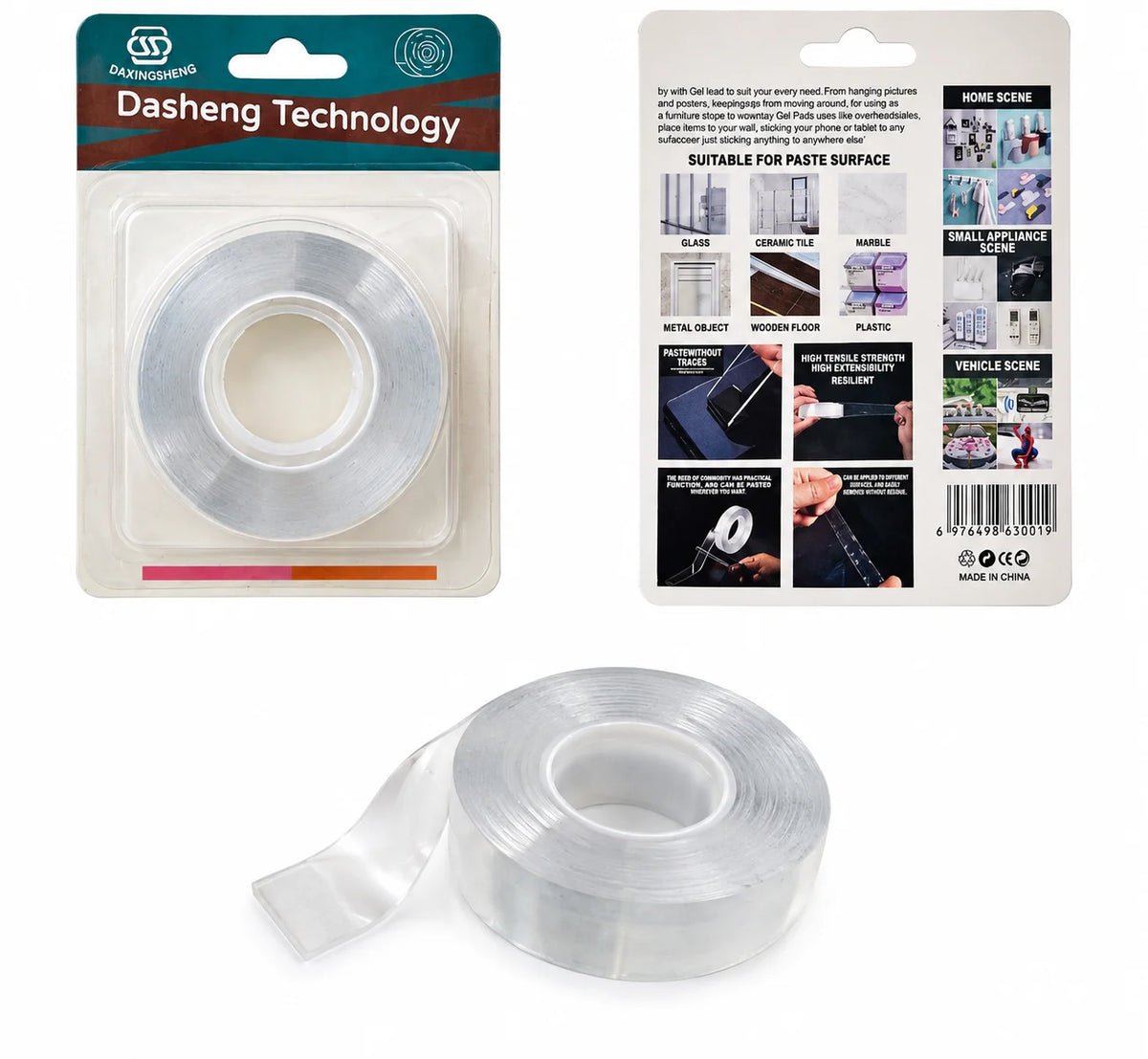 Double-Sided Nano Gel Tape