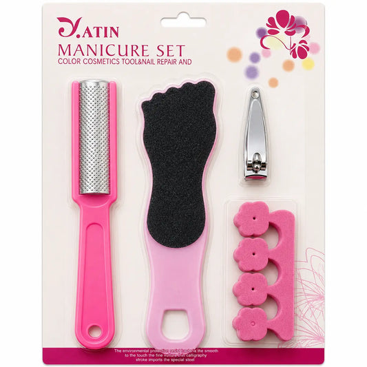 4-Piece Manicure & Pedicure Set