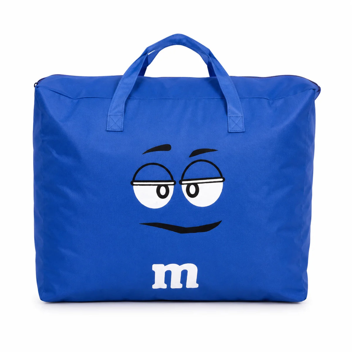 Blue Cartoon Face Storage & Carry Bag
