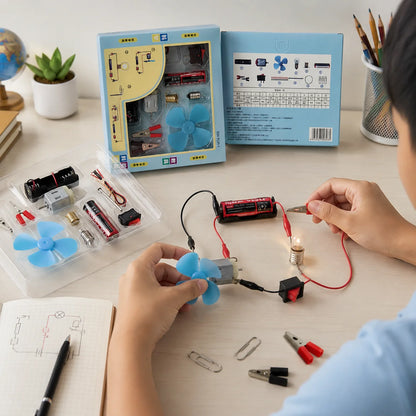 DIY Electric Circuit Science Experiment Kit for Kids