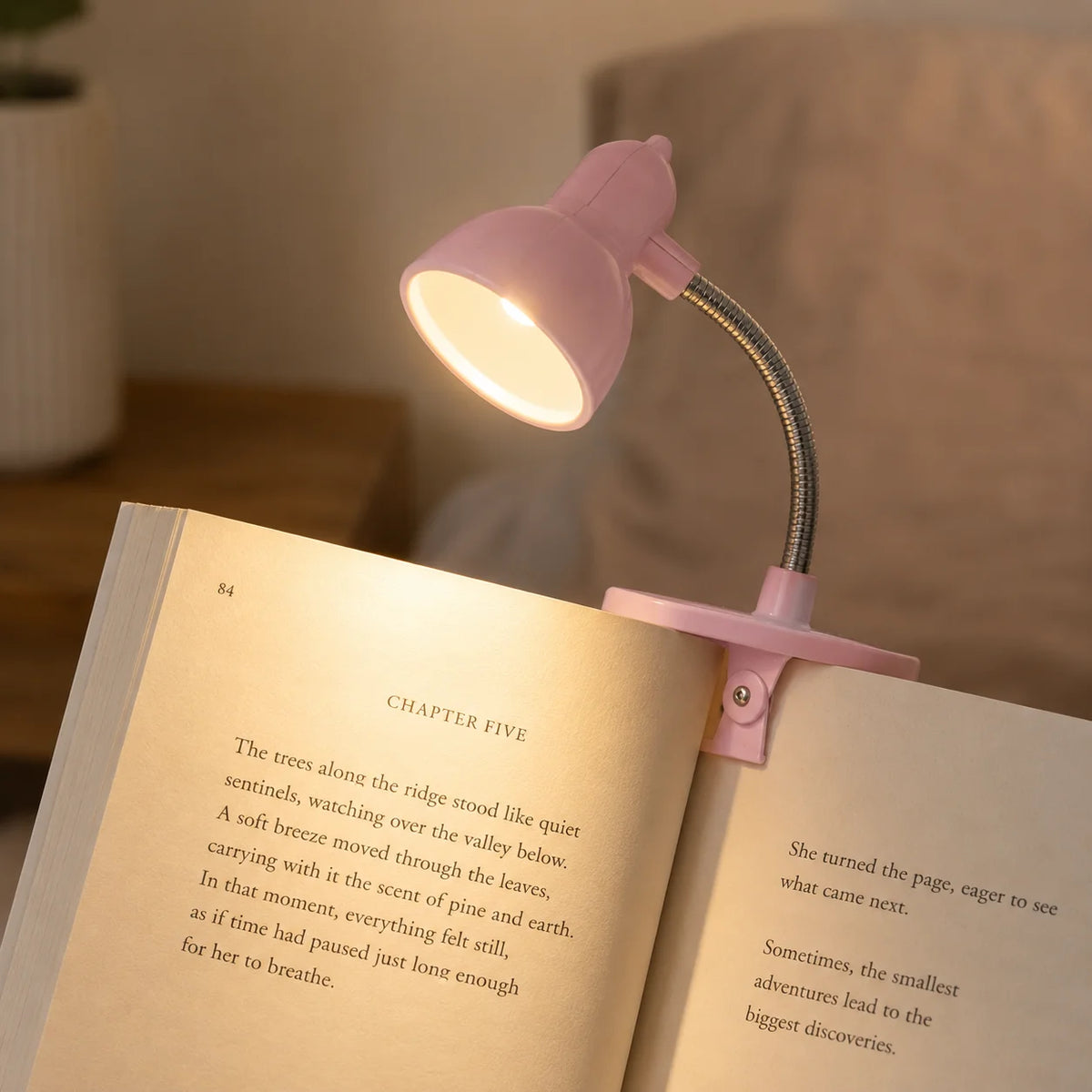 Flexible Clip-On LED Book Light