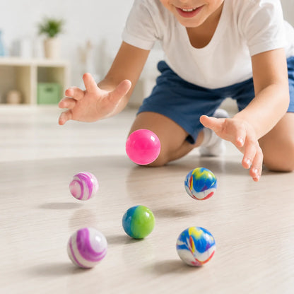 Galaxy Elastic Bouncy Balls – Pack of 6