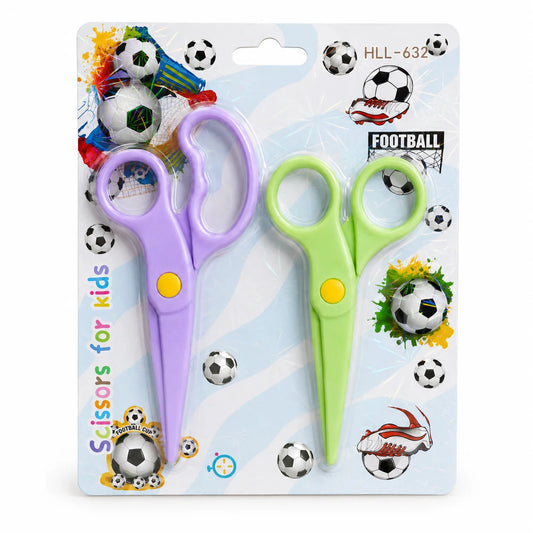Kids Craft Scissors Set – 2 Pieces