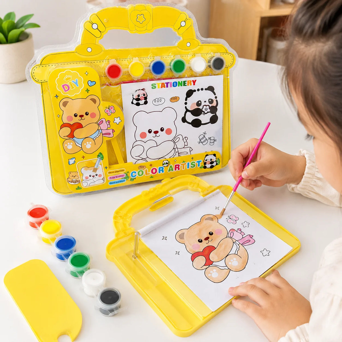 Kids DIY Painting & Coloring Art Set