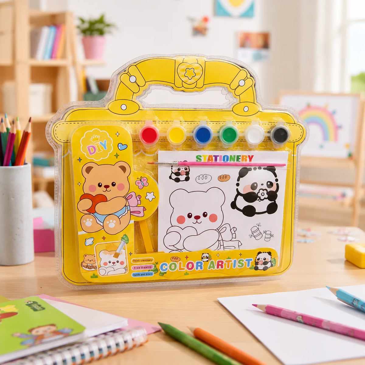 Kids DIY Painting & Coloring Art Set