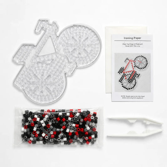Kids Fuse Beads Activity Craft Set with Reusable Pegboards