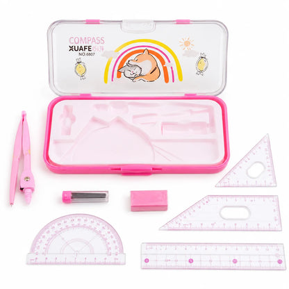 Kids Geometry Compass Set with Storage Case