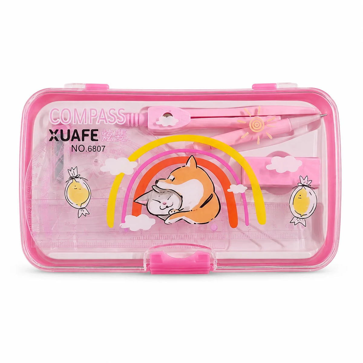 Kids Geometry Compass Set with Storage Case