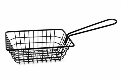 Mini Black Wire Frying & Serving Basket