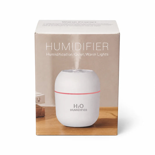 Mini H2O USB Humidifier with Night Light