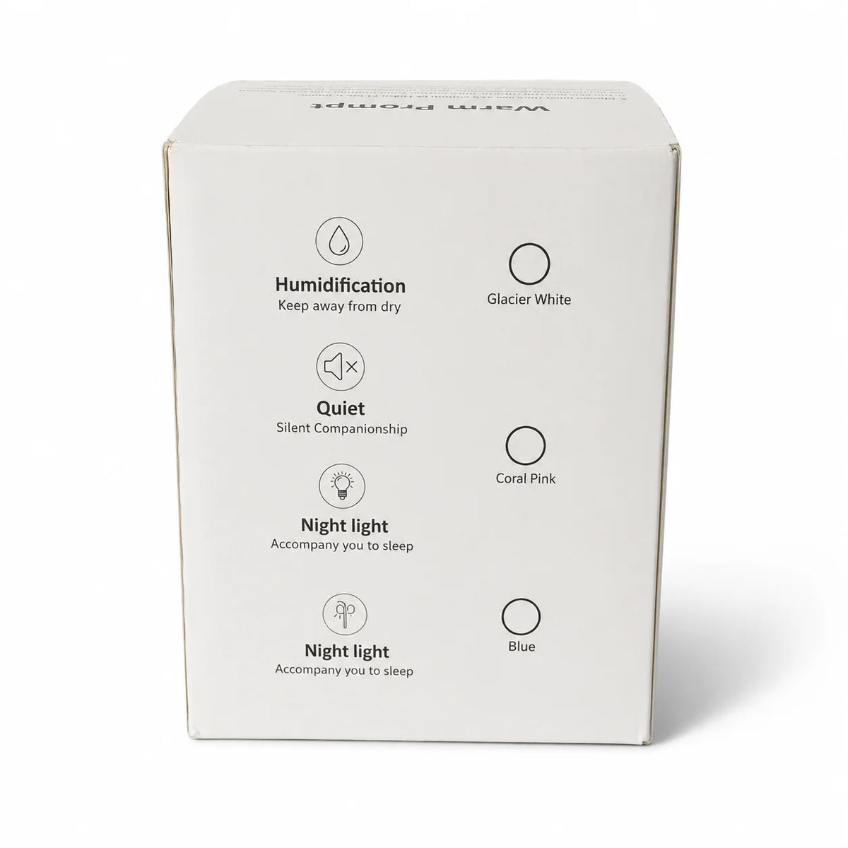 Mini H2O USB Humidifier with Night Light