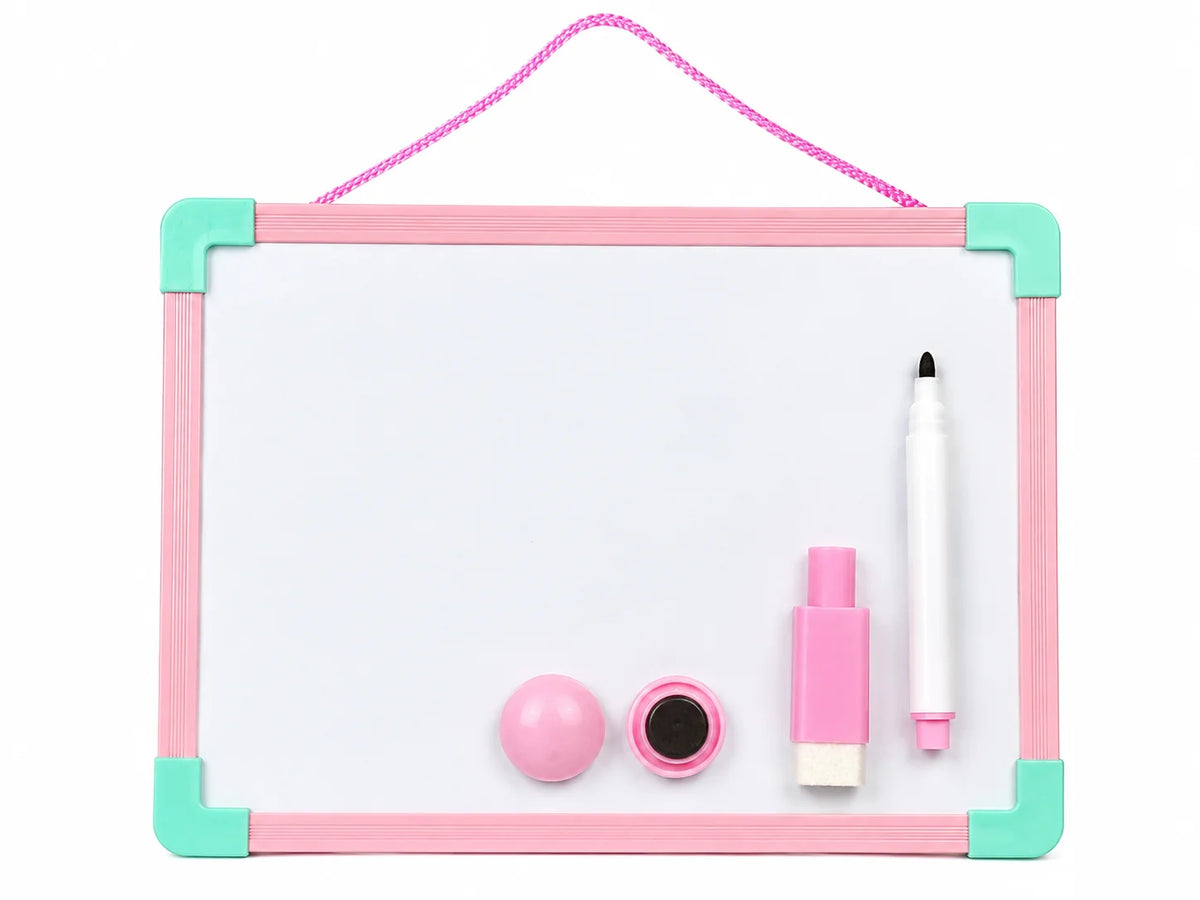 Mini Hanging Dry Erase Whiteboard Set with Marker & Eraser