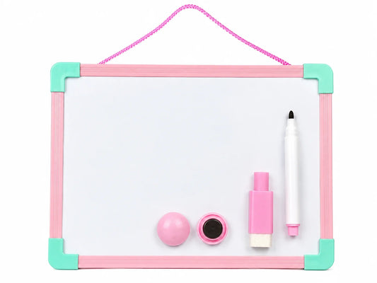 Mini Hanging Dry Erase Whiteboard Set with Marker & Eraser