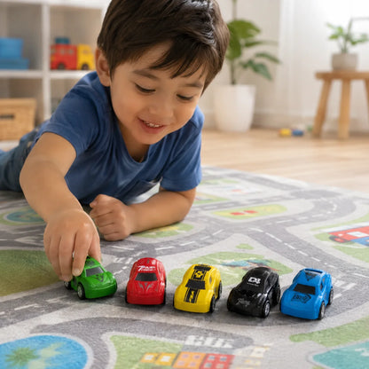 Mini Toy Cars Set – 5 Pieces