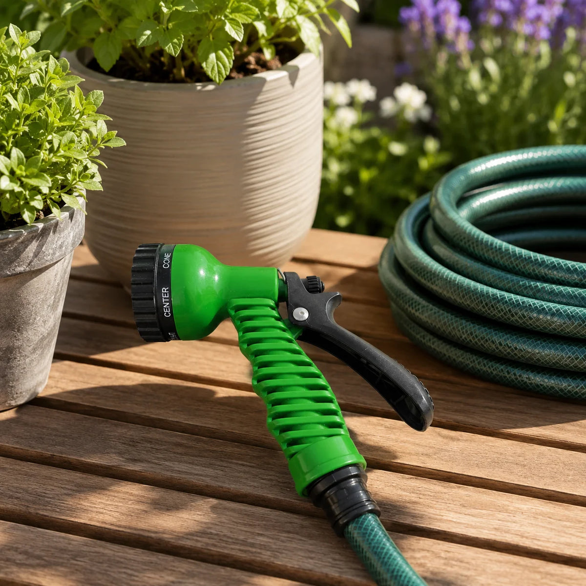 Multi-Pattern Garden Hose Spray Nozzle