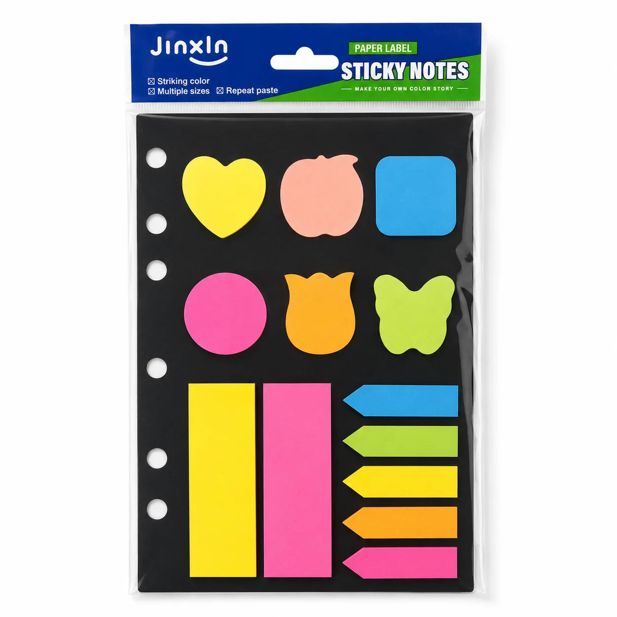 Multicolor Sticky Notes & Page Marker Set