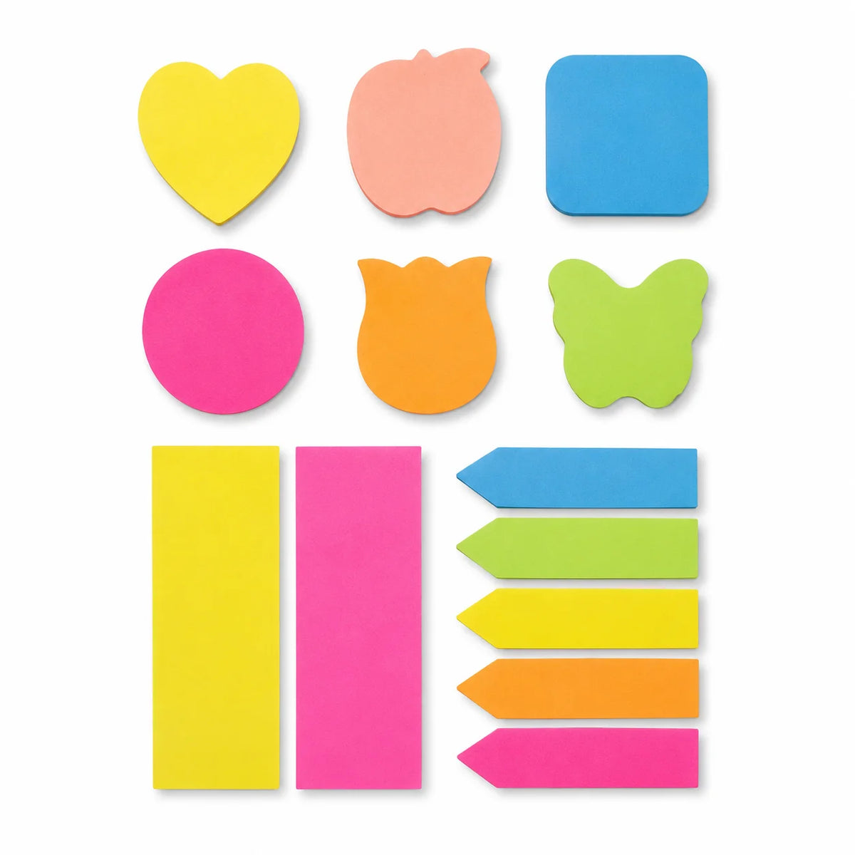 Multicolor Sticky Notes & Page Marker Set