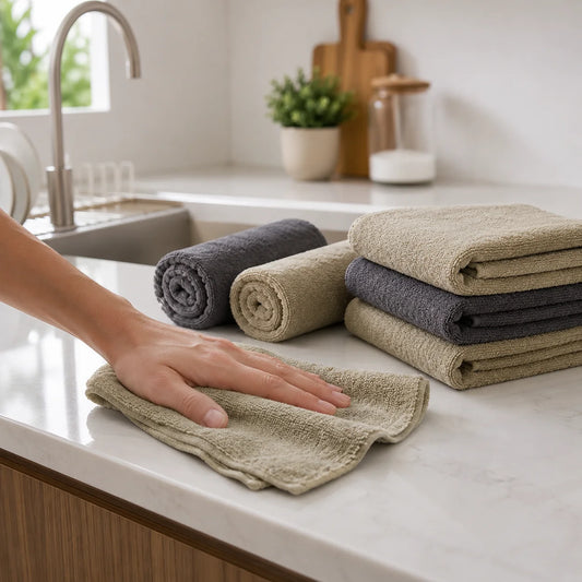 Multipurpose Reusable Kitchen Duster Towel Set - 6 Pieces