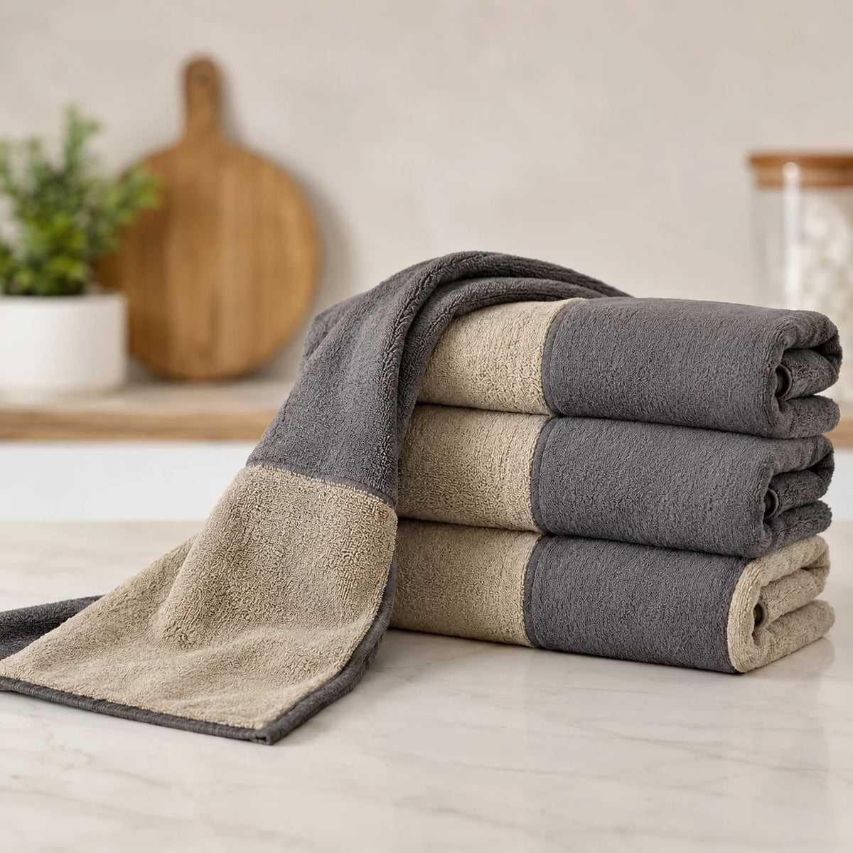 Multipurpose Reusable Kitchen Duster Towel Set - 6 Pieces
